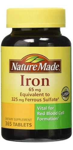 Iron 65mg Dietary Suple 365tabs