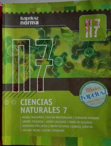 Ciencias Naturales 7- Kapelusz