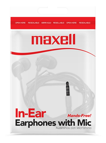 Audífonos Maxell In-bax Manos Libres / Superstore