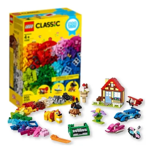 Caja Grande Lego Classic 900 Piezas Diversi n Creativa