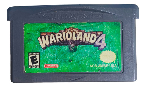 Wario 4 Land Game Boy Advance 