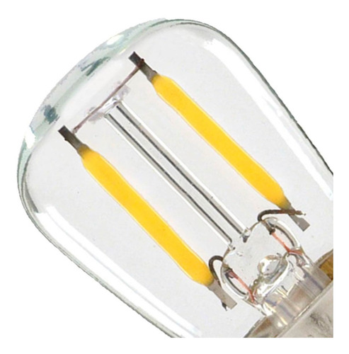 Imagem 4 de 5 de Lâmpada Filamento De Led Para Geladeira 1w 127v