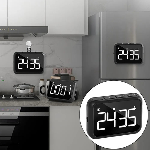 Lk Cronómetro Digital De Cocina Con Dígitos Grandes