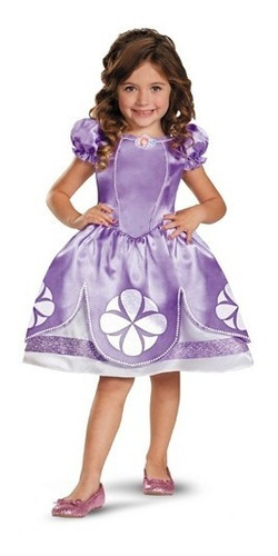 Disfraz Para Niña Princesa Disney Sofía Talla 3-4t