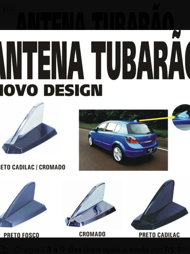 Antena Shark Apenas Estética