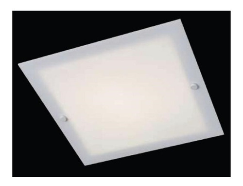 Luminaria Empotrable Cuadrada -17x17cm- Con Difusor Acrílico