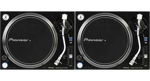 Imagen 5 de 6 de Pioneer Dj Plx-1000 Turntables Pair With Silver Cases