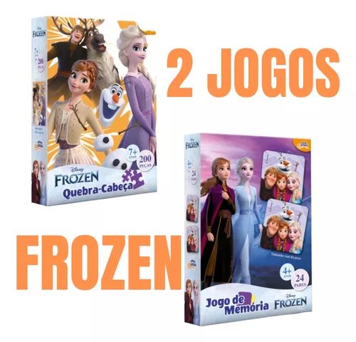 Jogo de Tabuleiro Cara a Cara Frozen II Disney 1602900163 Jogos de