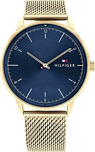 Tommy Hilfiger Reloj De Pulsera De Acero Inoxidable Y Malla