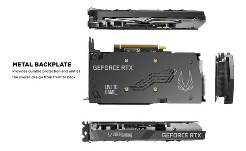 Imagen 6 de 9 de Tarjeta Gráfica Para Juegos Zotac Gaming Geforce Rtx 3050 Tw