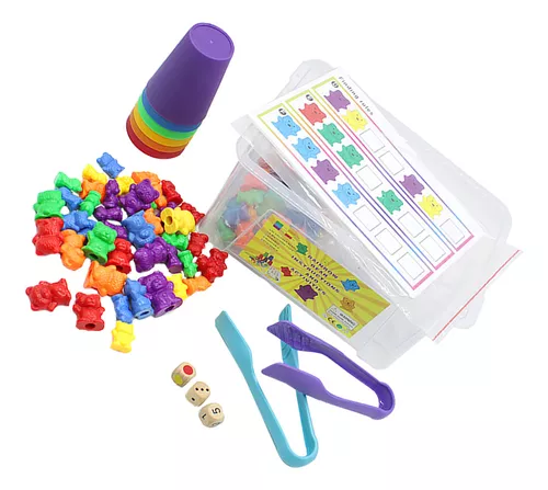 Juguetes Educativos ABS, Juguetes para , Números de Aprendizaje Matemático  Y Juegos de Colores, Juguetes para Pequeños de 3 a 6 años Sunnimix juguetes  educativos