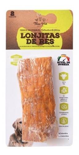 Imagen 1 de 7 de Oferta Del Dia Snack Tp Bf-bck6 Lonjitas Rila Res 100 Gr Nat