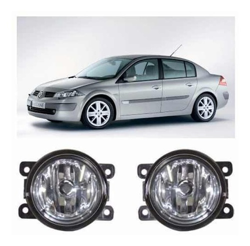 Farol Milha Megane Sedan 07 08 09 10 11 O Par