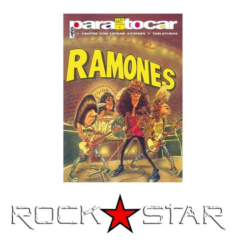 Libro Para Tocar Y Cantar Con Letras Y Acordes Ramones