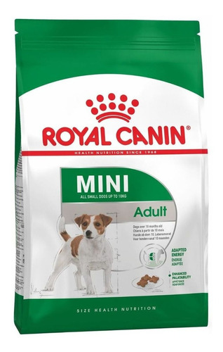 Imagen 1 de 1 de Alimento Royal Canin Size Health Nutrition Mini Adult para perro adulto de raza pequeña sabor mix en bolsa de 2.5kg