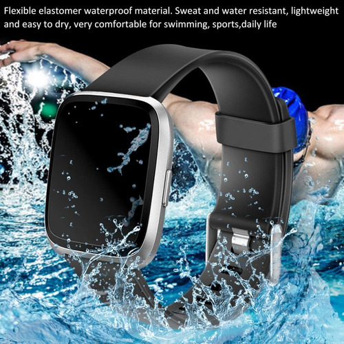 Imagen 2 de 9 de 3 Mallas Para Reloj Fitbit Versa / Versa 2 / Talle Large