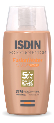 Isdin Fotoprotector Fusión Water Color Medio Spf50 50ml