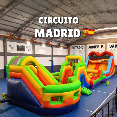 Alquiler Inflables Gigantes Carrera Obstaculos Burbujas