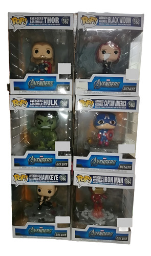 Funko Set Avengers Asamble (Usado)