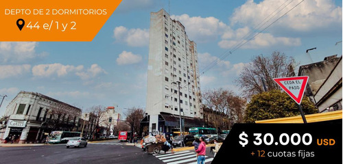 Departamento En Venta - 2 Dormitorios - 1 Baño - 60mts2 Totales - La Plata [financiado]