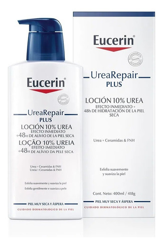 Loción Eucerin® Urea Repair 10% 400ml | Exfolia Y Suaviza