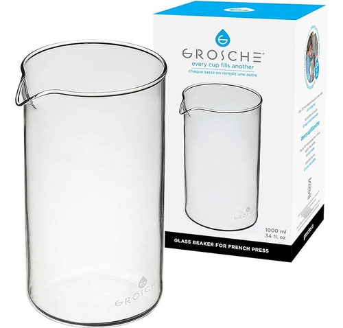 Vaso Vidrio Borosilicato 3 3 Repuesto Para Cafeteras Y Teter