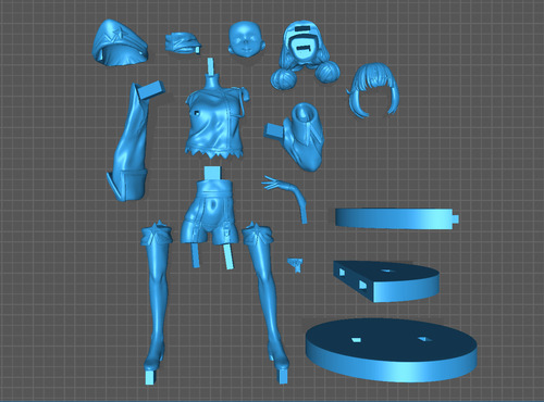 Mahou Shoujo Ni Akogarete Kiwi S_m Archivo Para Impresión 3d