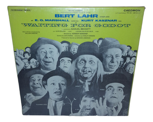 Waiting For Godot Bert Lahr Vinyl Lp (Usado)