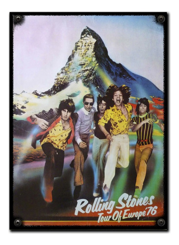 #365 - Cuadro Vintage 30 X 40 - No Chapa Rolling Stones Rock