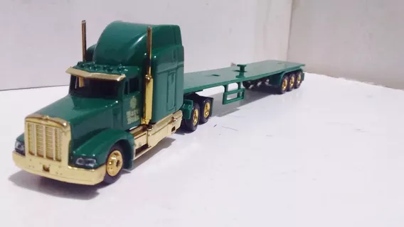 Trailers &amp; Tractores Usa Truck Lowboy Escala 1/87 Grell