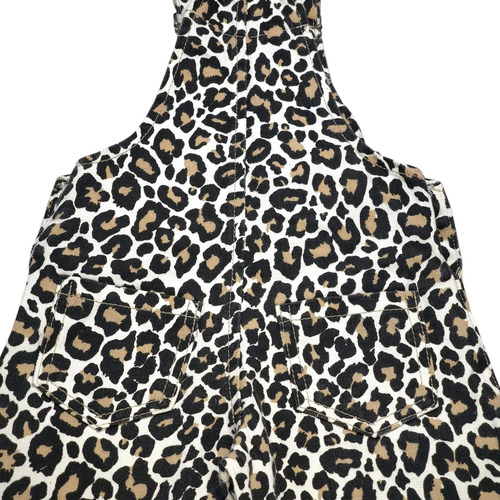 Jardinero Para Bebé Animal Print Enterito Nena | Bubujitas Blanco Animal Print 24-30 Meses
