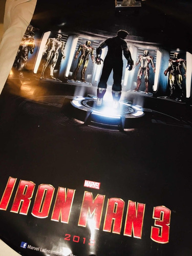 Póster De Iron Man 3 Marvel 1 M X 70cm (37) [2]