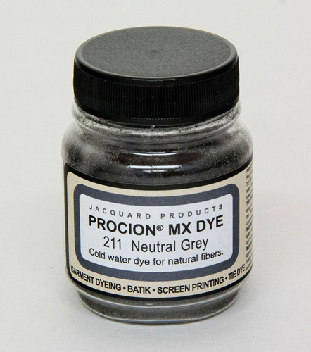 Tinte Procion Neutral Gris 2 3 Oz