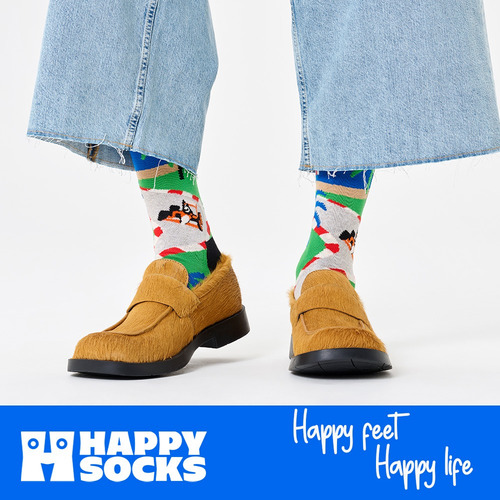 Calcetines Happy Socks Originales Carros Carreras 3 Pares