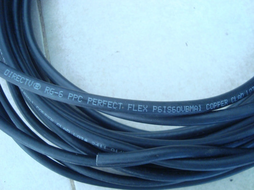 Cable Coaxial Rg6 Tv Por Metro, Solo 13 Mts