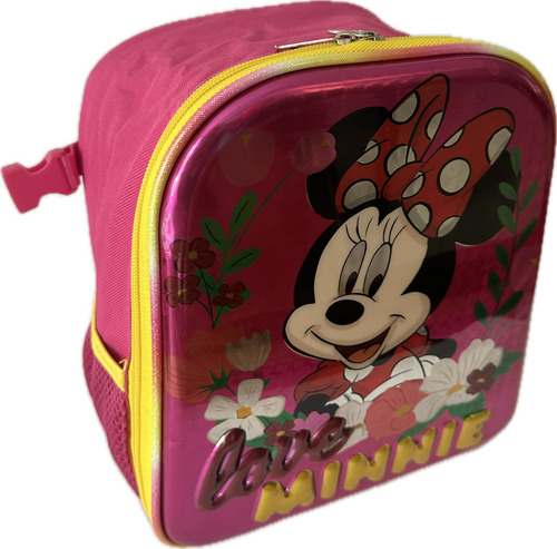 Mochila Disney Minnie Mouse Con Lonchera (para Primaria)