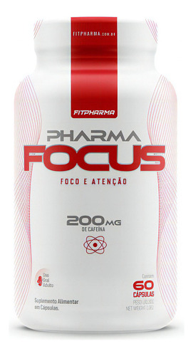 Pharma Focus Foco E Atenção 60 Cáps - Fitpharma