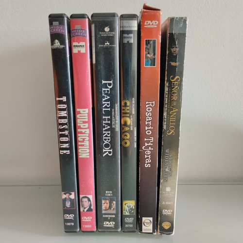 Lote De Dvd's Originales (rosario Tijeras, Pulp Fiction...)