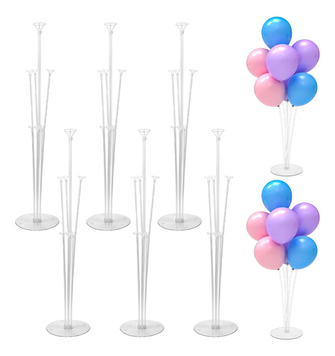 Joyypop Juego De 6 Soportes Para Globos De 28 Pulgadas, Calc