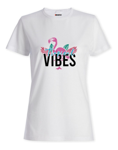 Poleras De Algodón Mujer Good Vibes