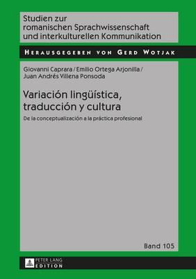 Libro Variaci N Lingue Stica, Traducci N Y Cultura - Giov...