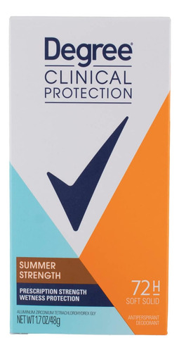 Paquete De 4 Desodorante  Degree Fresco Protección Clínica D