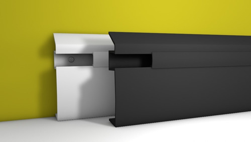 Imagen 4 de 5 de Moldura Decorativa Zoclo Entre Piso Y Muro