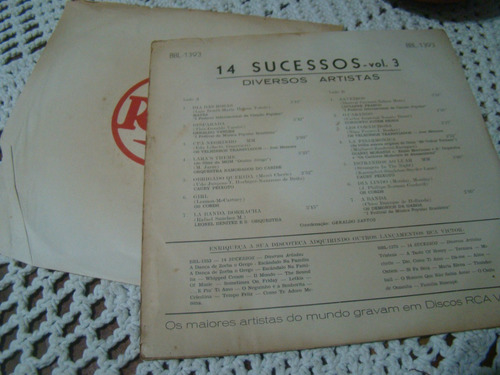 Lp 14 Sucessos , 1966 , Maysa , Vandré , Jovem Brasa + (Usado)