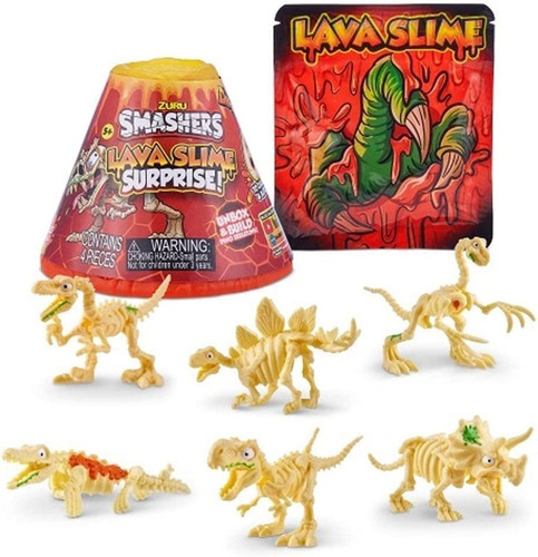 Zuru Smashers Lava Slime Surprise Dino Series 4