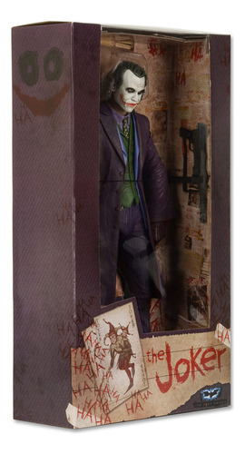 Neca - Figura De Acción The Dark Knight - The Joker (Heath Ledger) Escala 1/4 - 45 Cm