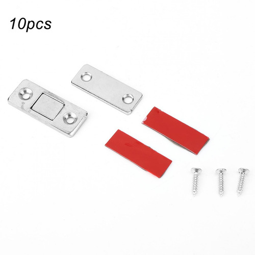 10 Imanes De Acero Inoxidable Para Puerta Corredera, Ventosa