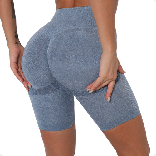 Pantalones Cortos Slim Fitness Gym Yoga Para Mujer