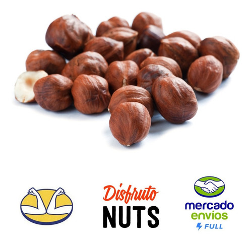 Imagen 5 de 10 de Avellana Pelada Entera Natural 1kg Nutella Nuez