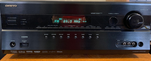 Amplificador Onkyo Ht-rc260 Avr Ht Negro 100 W (Usado)